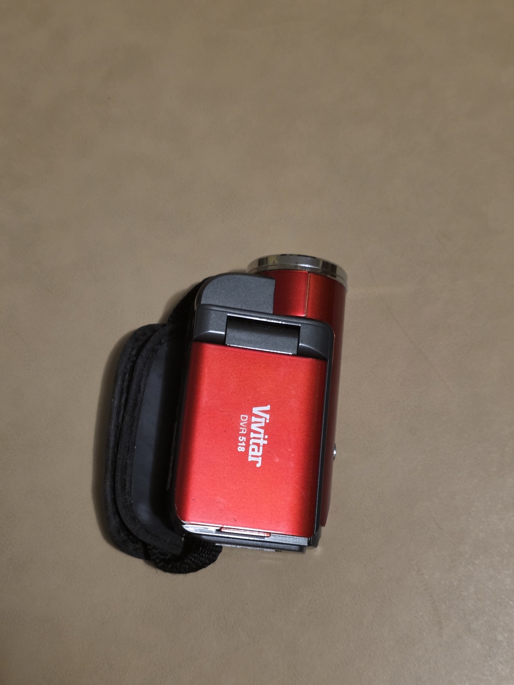 Vivitar Red DVR 518 Compact Camcorder